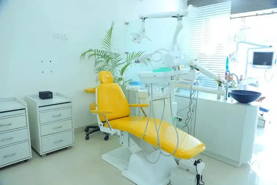 Treatment room at Dentonation Dental Clinic in Agra